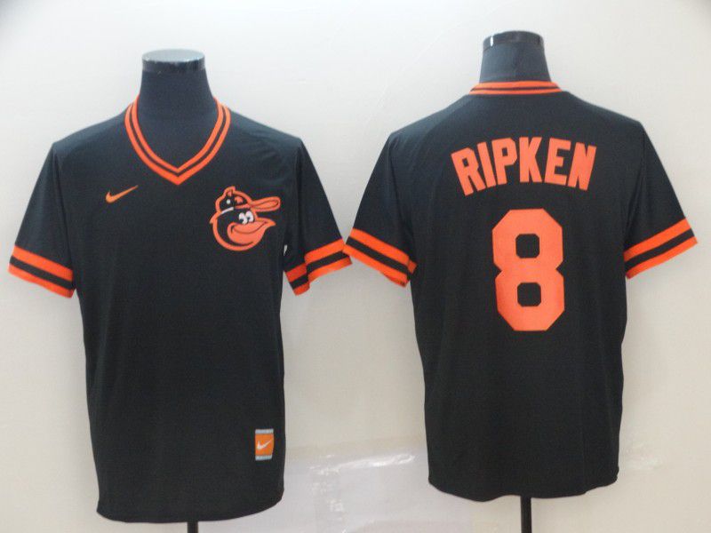 Men Baltimore Orioles 8 Ripken Black Game 2021 Nike MLB Jerseys